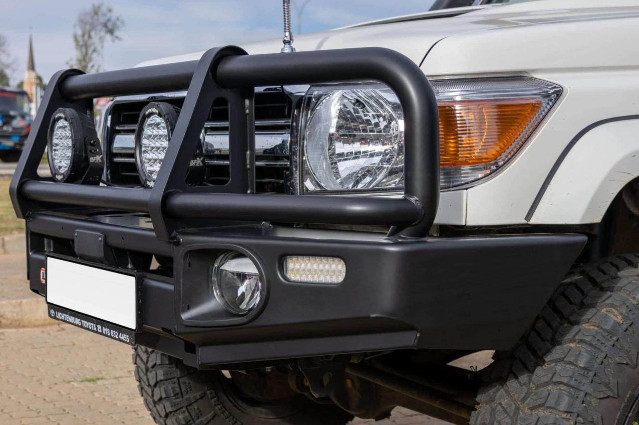 Roo Bar Toyota Land Cruiser: Kelemahan yang Dimanfaatkan untuk Kekuatan