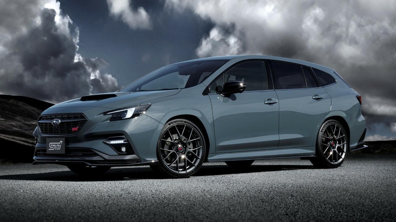 Subaru WRX dengan Api Ekzos Bertema Roo Yang Berubah Warna Mengikut Kelajuan