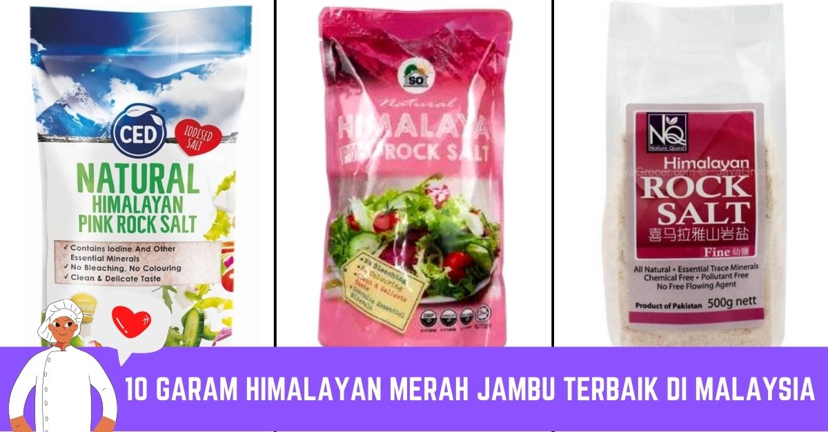 Krim Kristal Garam Merah Tasik Natron dan Air Daun Basil