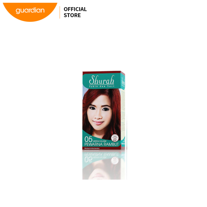 Rambut Merah Darah: Pewarna Daripada Tannin Daun Merah