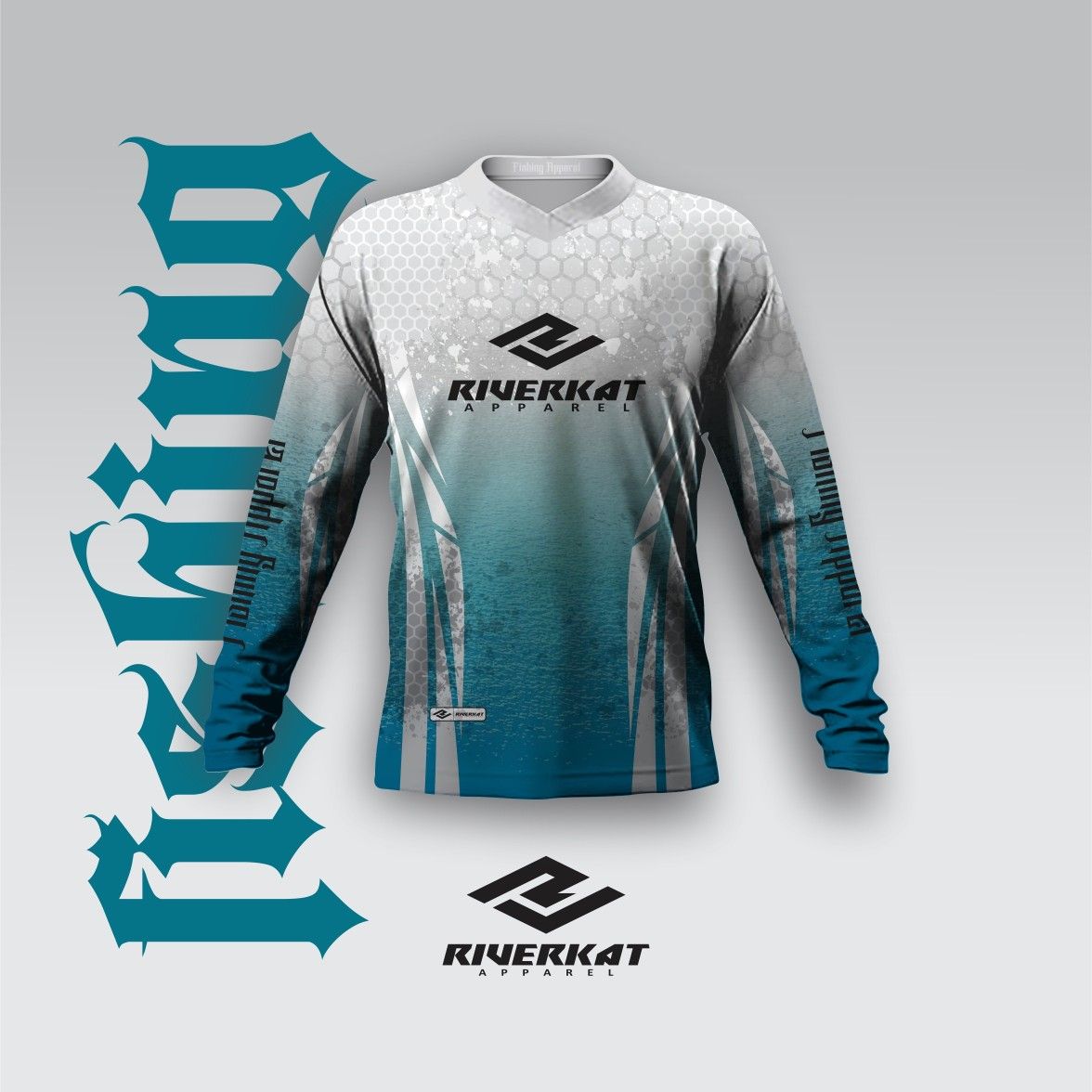 Pakaian dari Deep Water Fish Dream Trail Woven