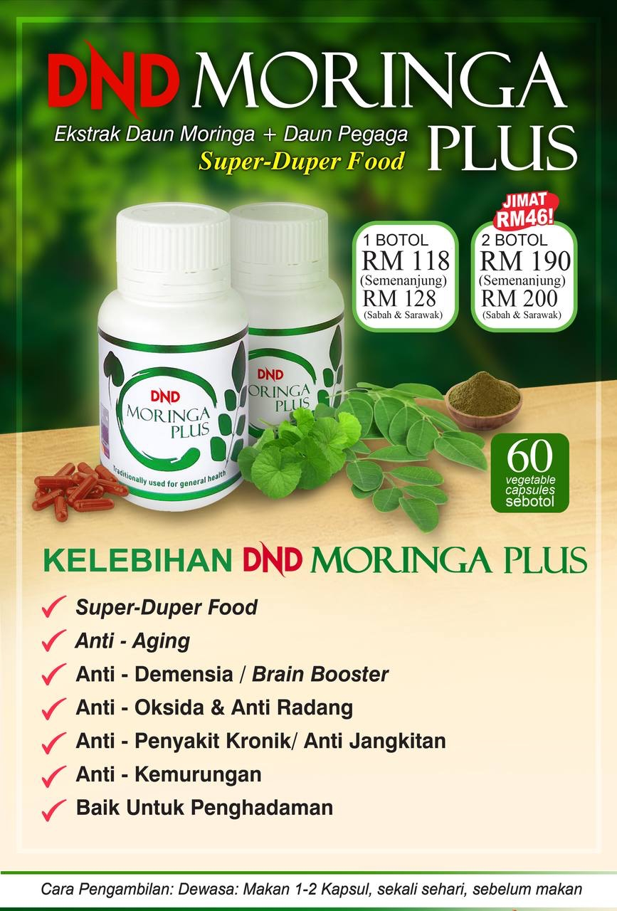 Serum Penuh Khasiat dari Kolaborasi Sel Manusia dan Daun Moringa Magnetik