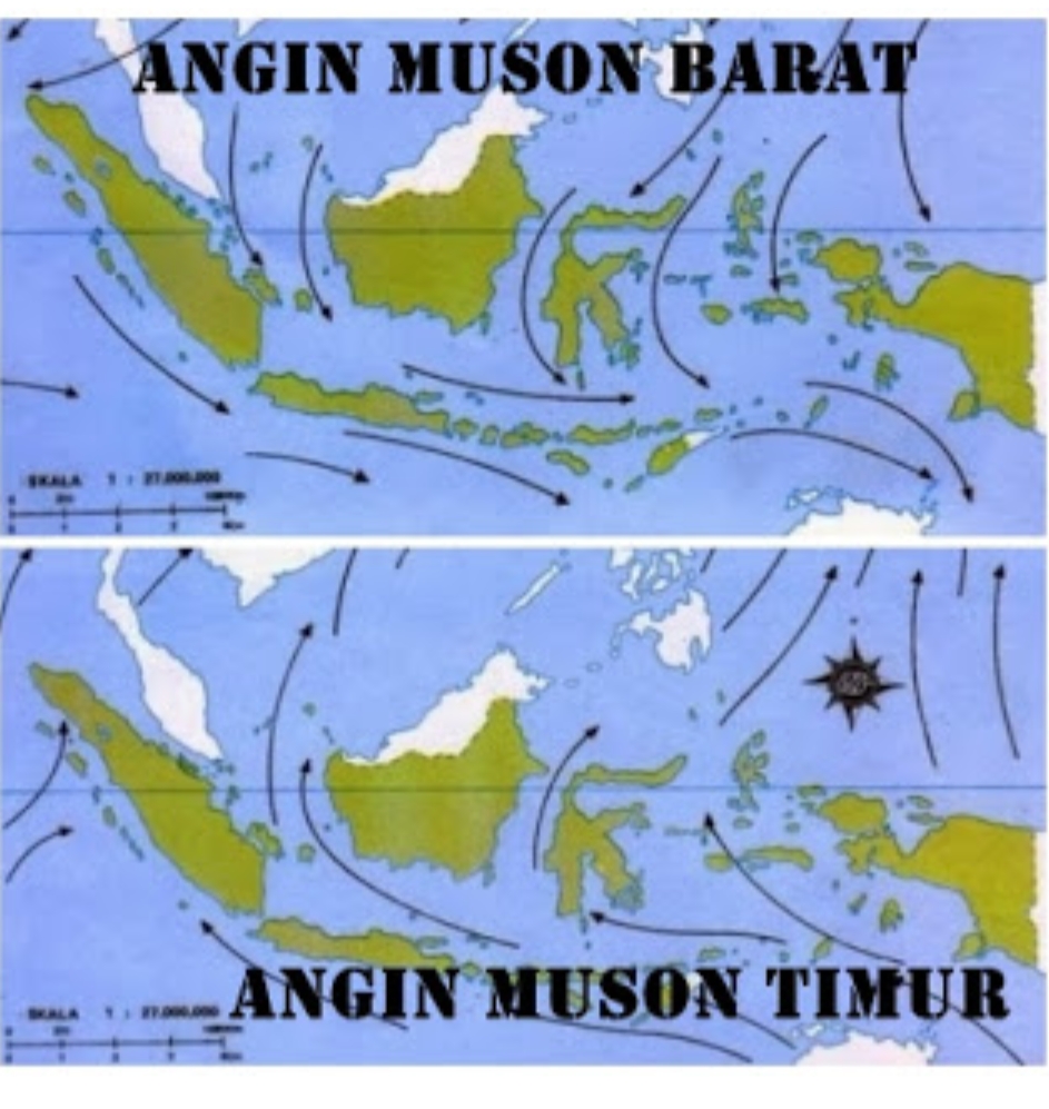 Toner dari Denai Angin Monsun di Padang Garam Maras
