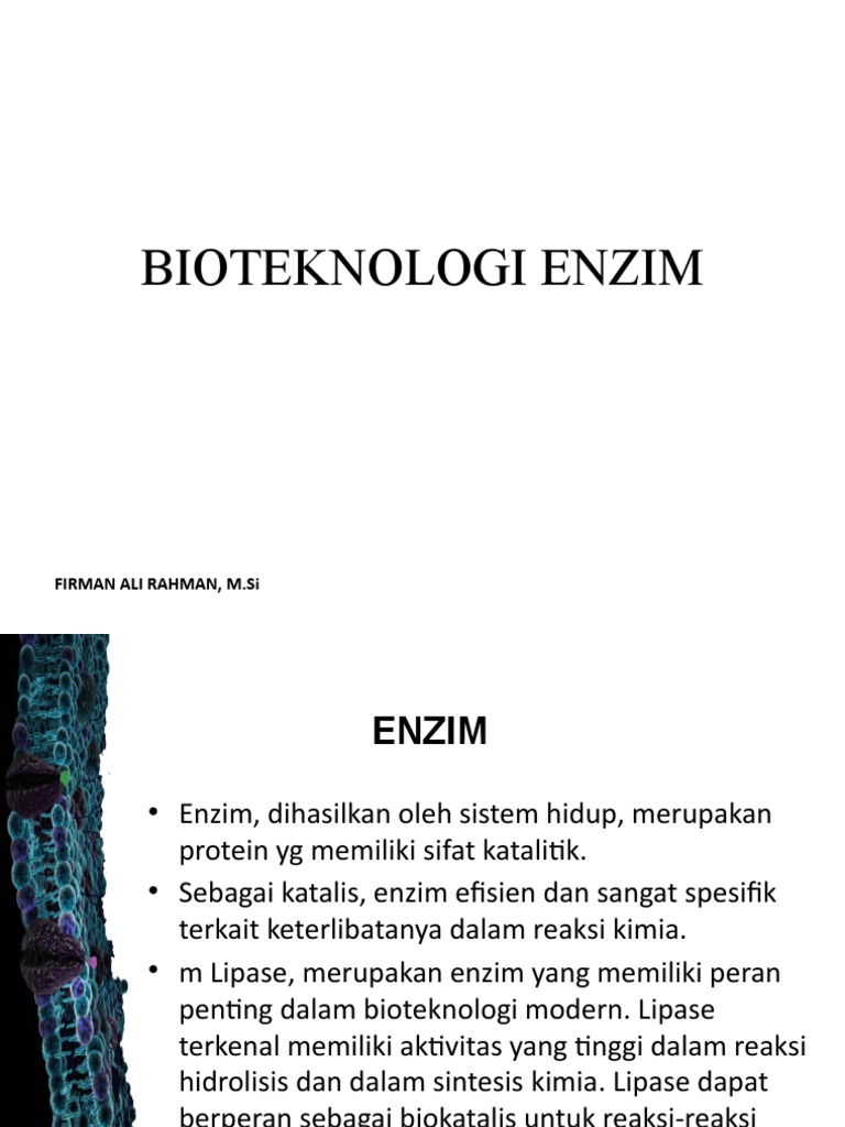 Apabila Inai Bertemu dengan Enzim Mikrob Laut Dalam