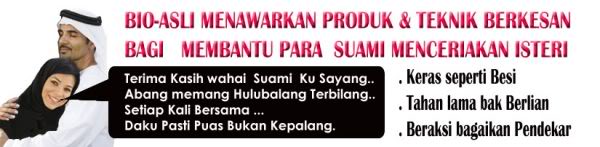 Produk Lelaki Yang Sesuai Untuk Isteri Guna Sama